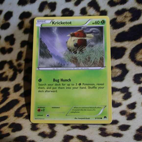 Kricketot 5/122 Pokemon Card - Picture 1 of 1